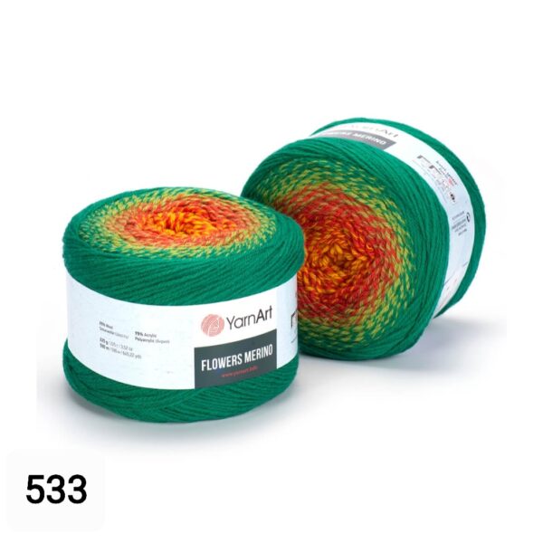 Yarnart Flowers Merino 533