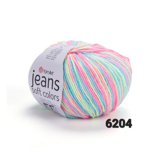 YarnArt Jeans Soft Colors 6204