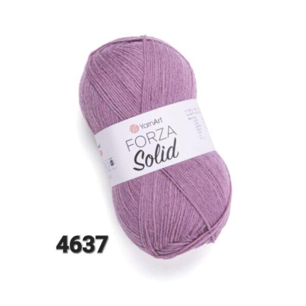 YarnArt Forza Solid 4637