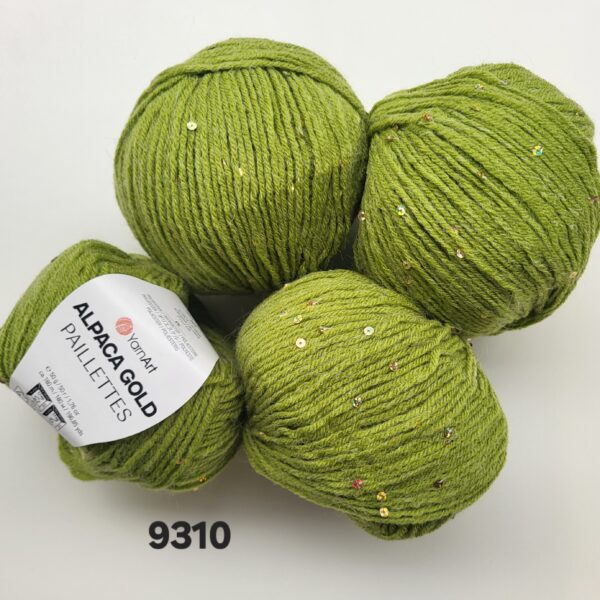 YarnArt Alpaca Gold Paillettes 9310