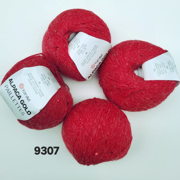 YarnArt Alpaca Gold Paillettes 9307