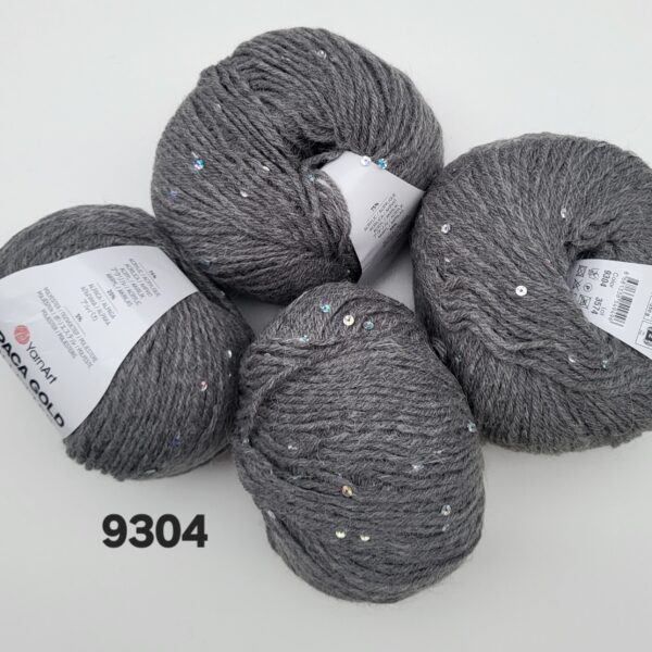 YarnArt Alpaca Gold Paillettes 9304