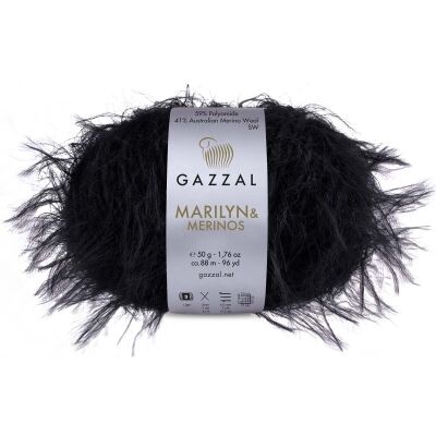 Gazzal Marilyn & Merinos 8281 juoda