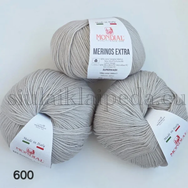 Mondial Merinos Extra 600