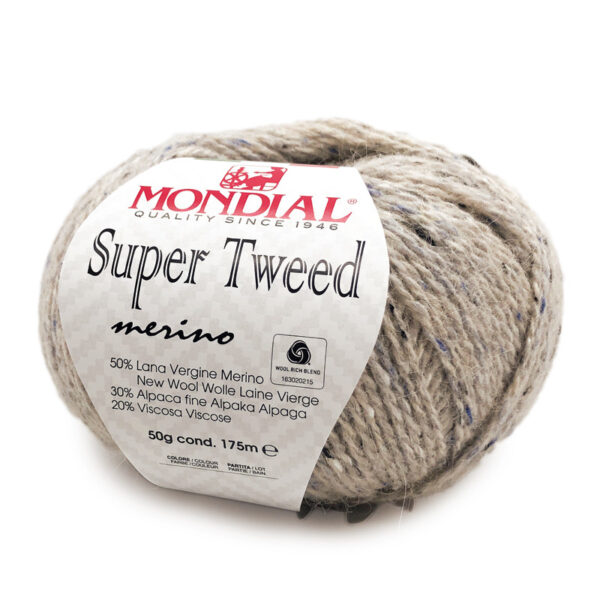 Mondial Super Tweed Merino 419
